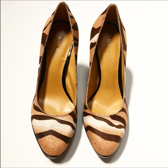 Nine West Tiger Print Pumps - Picture 4 of 9